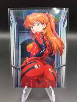 Asuka Langley Evangelion Anime Waifu Card Doujin ACG Goddess Holo - Image 2