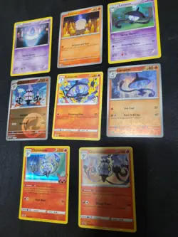 Chandelure Litwick POKEMON card Set Of 8 Collection English Mp/Nm Tcg - Image 2