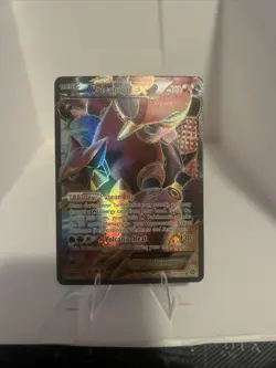 Volcanion EX Full Art Pokemon TCG Card Steam Siege Holo 107/114 XY - Image 1