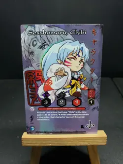 Sesshomaru, Chibi No. CB5 Ultra Rare Foil Inuyasha Score TCG Trading Card Game - Image 1