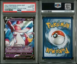 Dark Sylveon V SWSH134 SWSH: Sword & Shield Promo Cards Holo - Image 3