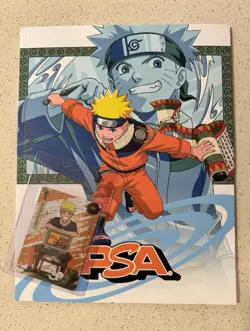 PSA Magazine x Kayou Exclusive NARUTO UZUMAKI PROMO CARD and Magazine Base Cover - Image 1