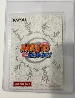 PSA Magazine x Kayou Exclusive NARUTO UZUMAKI PROMO CARD and Magazine Base Cover - Image 3