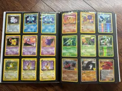 Pokemon Card Collection Vintage And Modern Binder + 20 Lbs of Bulk - Image 2