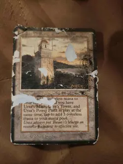 Antiquities Urza's Tower -priced low for poor condition - Image 1