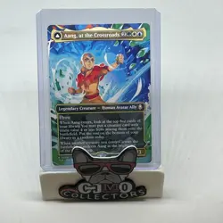 AANG, AT THE CROSSROADS (BORDERLESS) Avatar: The Last Airbender TLA Magic MTG - Image 1