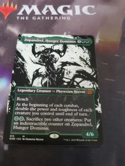 Mtg. Zopandrel, Hunger Dominus. Showcase. Phyrexia: All Will Be One. Pack Fresh - Image 1