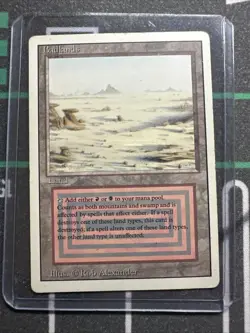 MTG Badlands - Dual land Black / Red - Revised Edition - MP Magic The Gathering - Image 1