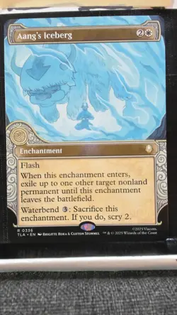 Aang's Iceberg TLA Avatar MTG Showcase Regular NM pack to Sleeve - Image 1