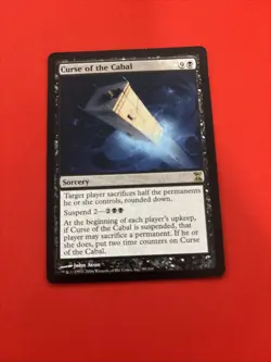 Curse of the Cabal Time Spiral Regular Mtg Magic The Gathering - Image 1