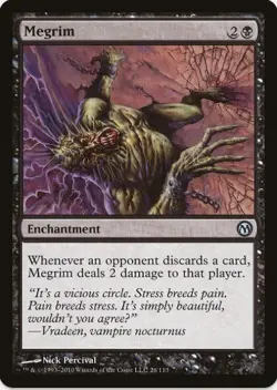 1 x Megrim - Duels of the Planeswalkers - LP - MTG - EOF - Image 1