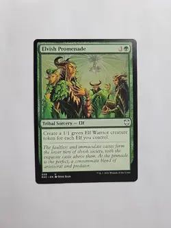 MTG - Elvish Promenade Commander: Kaldheim Regular U#059 - Image 1