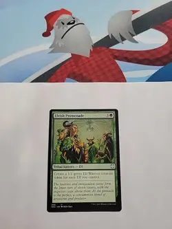 MTG - Elvish Promenade Commander: Kaldheim Regular U#059 - Image 2
