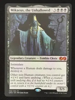 1x MTG Mikaeus, the Unhallowed - Ultimate Masters (UMA) #106 - Magic - Image 1