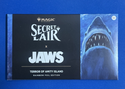 JAWS MTG MAGIC THE GATHERING SECRET LAIR AMITY ISLAND SEALED FOIL EDITION - Image 1
