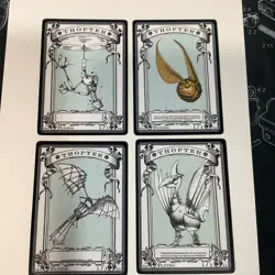 4 Autographed Signed, RK Post token, Magic The Gathering MTG Thopter 1/1 - Image 1