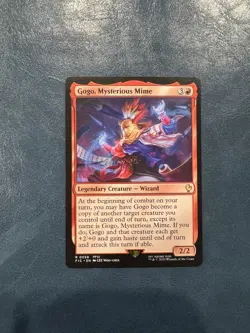 Gogo, Mysterious Mime #56 | Near Mint | Final Fantasy Commander FIC | Magic MTG - Image 1