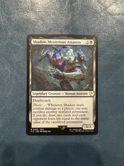 Shadow, Mysterious Assassin FINAL FANTASY Commander - Near Mint - Image 1