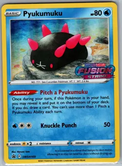 Pyukumuku SWSH169 (Prerelease) - Pokemon SWSH Black Star Promos - Promo (NM) - Image 1
