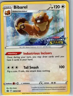 Bibarel - SWSH188 SWSH: Sword & Shield Promo Cards - Pokemon Card - NM - Image 1