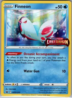 Finneon - (Prerelease) SWSH240 Sword & Shield Promo - Pokemon Card - NM - Image 1