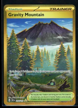 Gravity Mountain 2024 Pokemon Surging Sparks 250/191 Hyper Rare Holo - Image 1