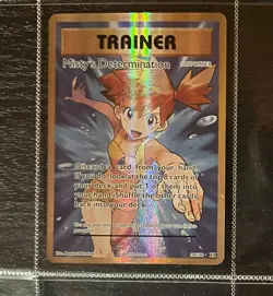 English Pokemon Misty's Determination Full Art 108/108 Evolutions Holo NM/M - Image 1