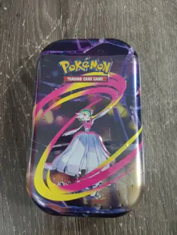 New Sealed Pokemon TCG Mega Heroes Mini Tin Gardevoir - Image 1
