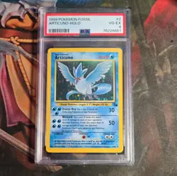1999 Pokemon Fossil Articuno Holo PSA 4 - Image 1
