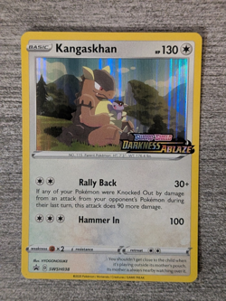 Pokemon TCG Kangaskhan SWSH038 Black Star Promo Holo - P052 - Image 1