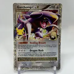Garchomp C LV.X 145/147 Pokemon TCG Celebrations 25th Anniversary Holo - Image 1