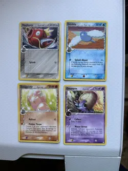 Pokemon TCG Delta species Lot Of 4 Non-Holos MP-HP - Image 1