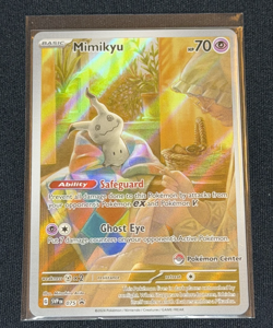 Pokemon TCG Mimikyu Pokemon Center Promo SVP 075 Holo NM #2 - Image 1