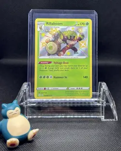 Pokemon TCG SWSH Shining Fates Rillaboom SV006/SV122 Shiny Vault Secret Rare NM! - Image 1