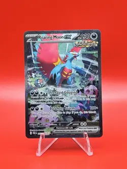 Roaring Moon EX Sir 251/182 Paradox Rift Holo Pokemon TCG Card CENTERED - Image 1