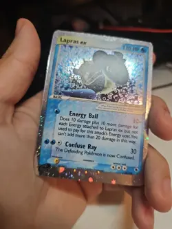 Pokemon TCG Lapras EX Holo Rare Card 110 HP Energy Ball Confuse Ray - Image 2