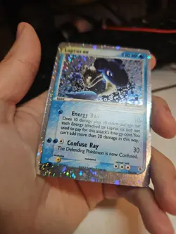 Pokemon TCG Lapras EX Holo Rare Card 110 HP Energy Ball Confuse Ray - Image 3