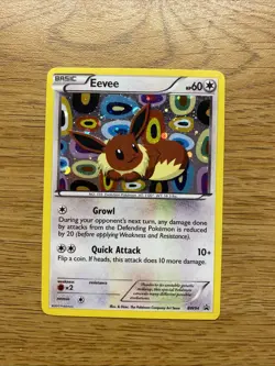 2014 Black & White Eevee Holo Promos Card Bw94 Pokemon Cards TCG - Image 1