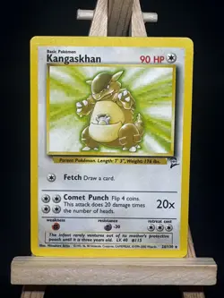 Pokemon - Kangaskhan - Non Holo - 26/130 - Base Set 2 - Rare Card - Image 1