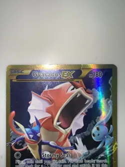 Pokemon TCG Gyarados EX 123/122 XY Breakpoint 2016 Secret Holo Rare Card HP - Image 2