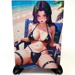Psylocke Vengeance Sexy Hot Bikini Anime Waifu Girl Lewd Goddess Story Art Card - Image 2