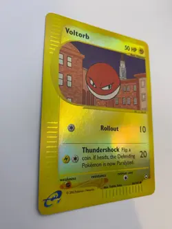 Pokemon Card - Reverse-Holo Voltorb 64/147 Aquapolis *PL* e-Card Uncommon - Image 4