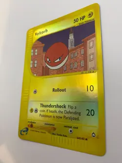 Pokemon Card - Reverse-Holo Voltorb 64/147 Aquapolis *PL* e-Card Uncommon - Image 5