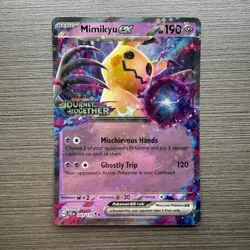 Pokemon Card - Mimikyu ex (Ultra Rare) - PROMO 004 - Mint - Promo - Image 1