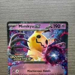 Pokemon Card - Mimikyu ex (Ultra Rare) - PROMO 004 - Mint - Promo - Image 2