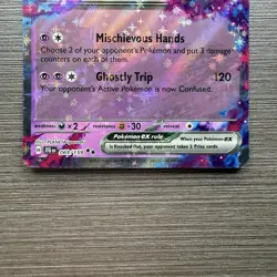 Pokemon Card - Mimikyu ex (Ultra Rare) - PROMO 004 - Mint - Promo - Image 3