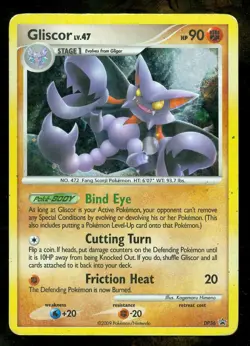 Pokemon GLISCOR DP36 - Promo Card RARE HOLO - PLAYED - Image 1