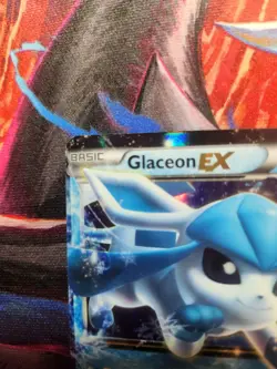 Glaceon EX 20/124 Ultra Rare Card 2016 XY Fates Collide - Image 2