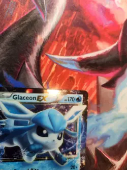 Glaceon EX 20/124 Ultra Rare Card 2016 XY Fates Collide - Image 5