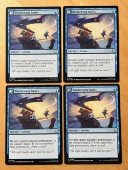 MTG Magic the Gathering 1x Boomerang Basics Avatar NM - Image 1